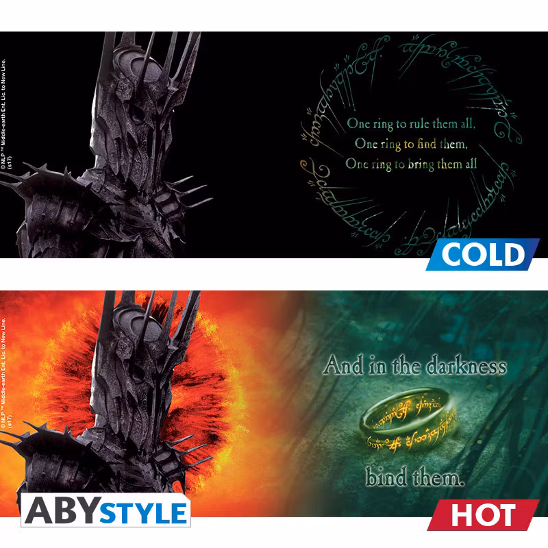 Lord of the Rings Mugg - Heat Change - Sauron