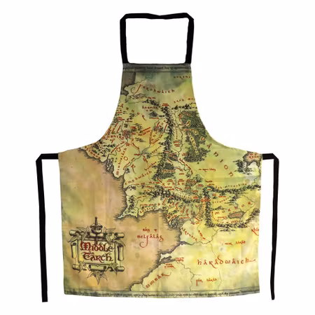 Förkläde - Lord od the Rings - Middle Earth Map