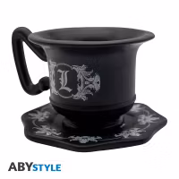 Death Note mugg - L´s Cup with Saucer