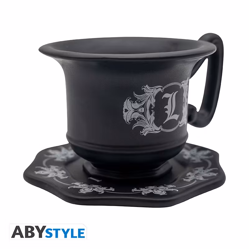 Death Note mugg - L´s Cup with Saucer
