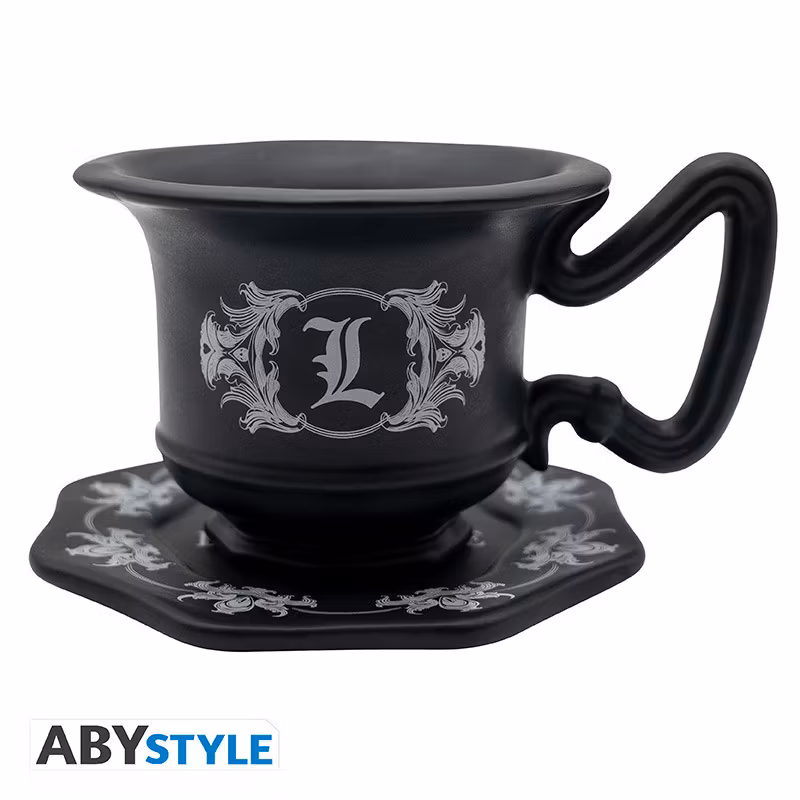 Death Note mugg - L´s Cup with Saucer