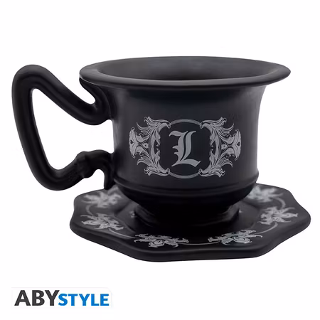 Death Note mugg - L´s Cup with Saucer