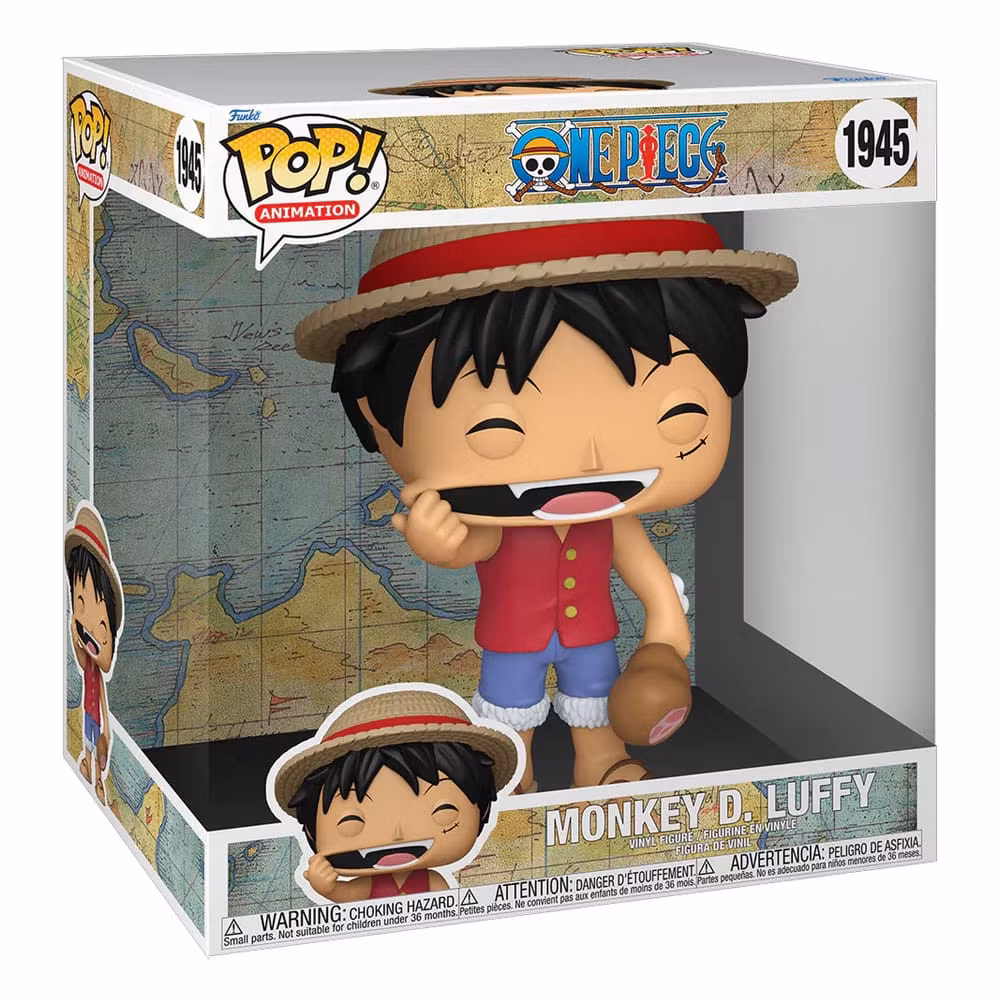 One Piece Super Sized Jumbo POP! staty - Monkey D. Luffy (Stretching) 25 cm - 1945