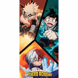 My Hero Academia Handduk - Ver. 1 140 x 70 cm