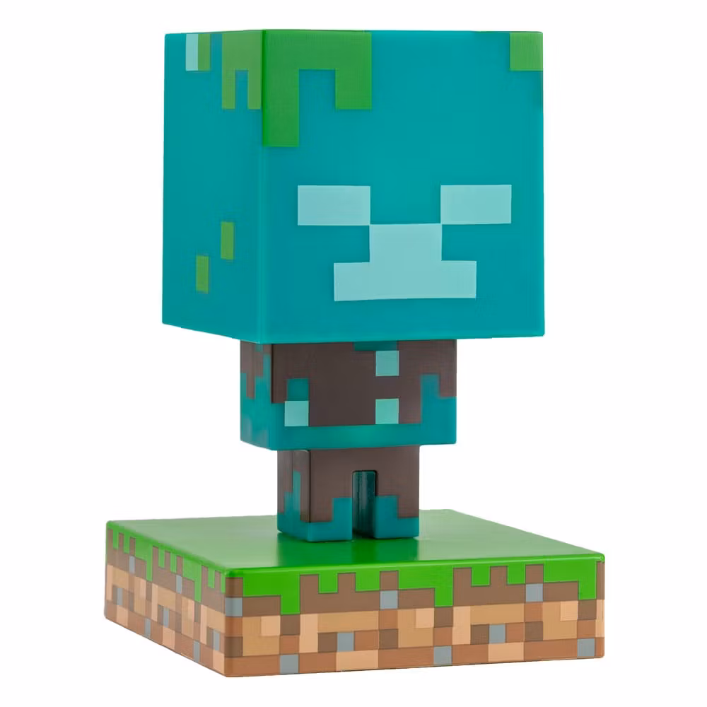 Minecraft lampa - Drowned Zombie