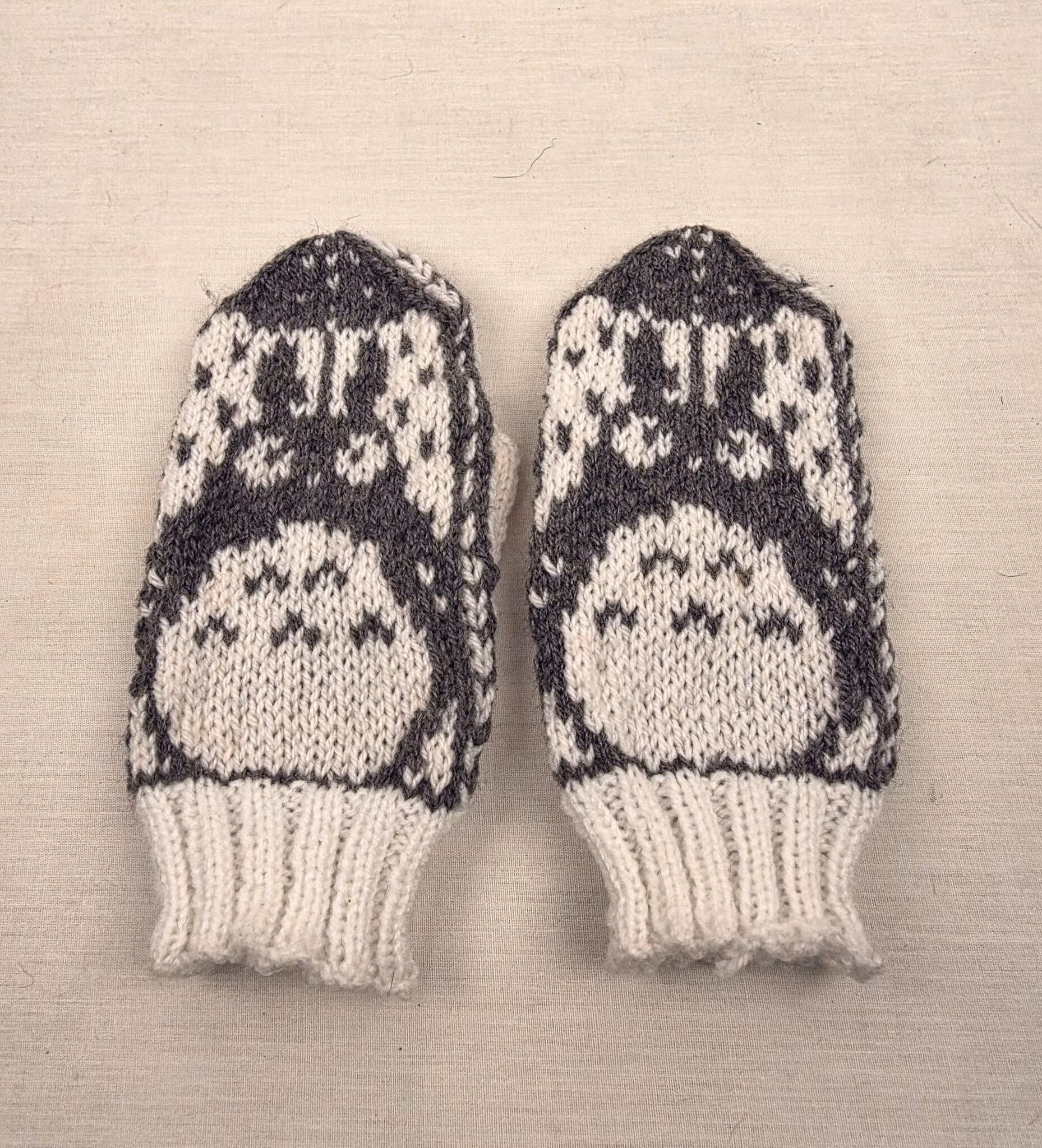 Stickade vantar - Totoro