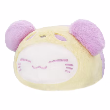 Nemuneko Cat Plush -  Pastel Panda Purple Ver. 33 cm