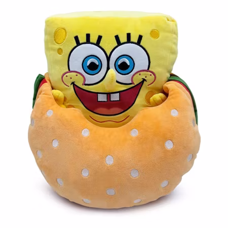 SpongeBob SquarePants Plush Figure Krabby Patty 22 cm