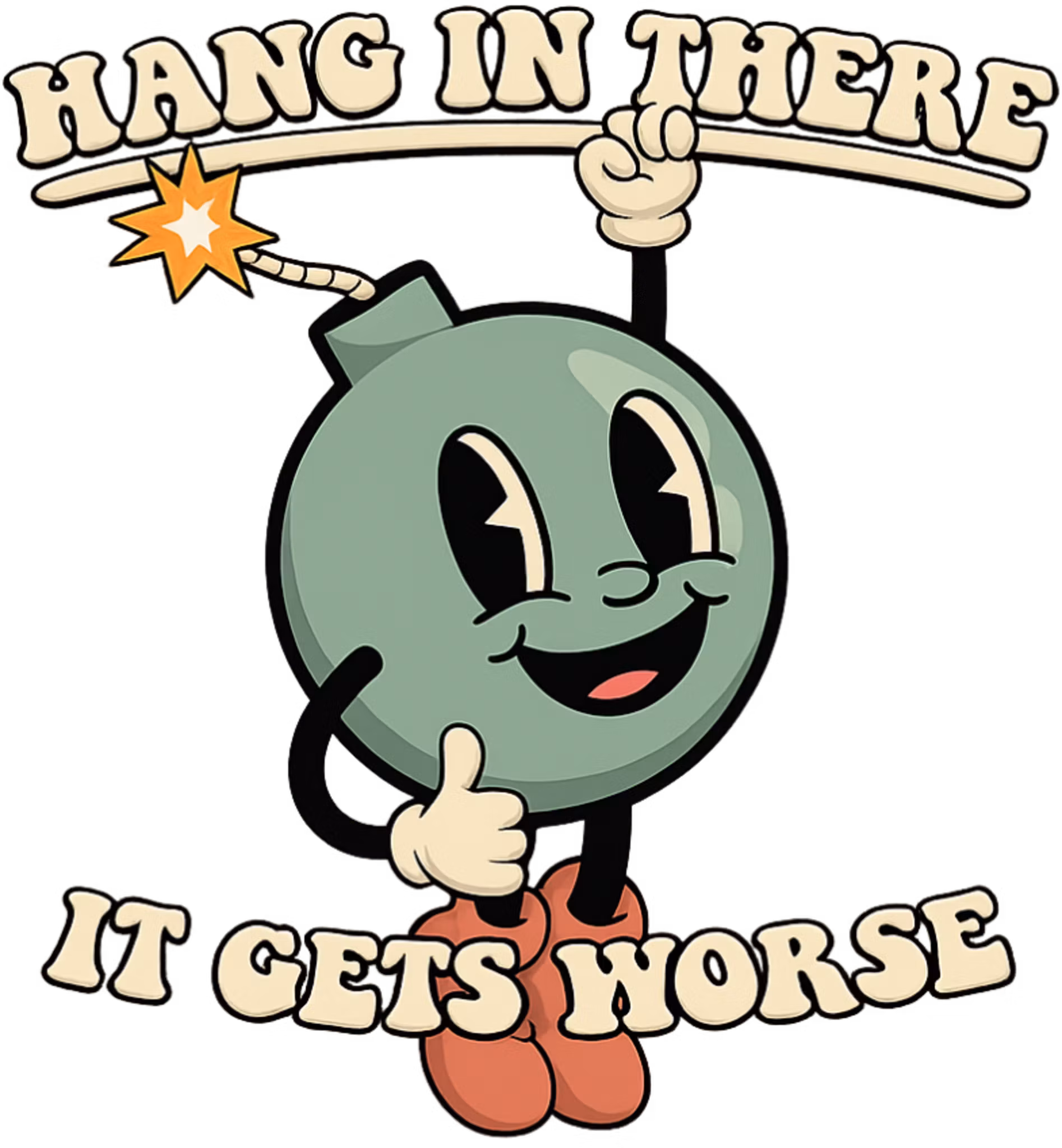 Hang in there t-shirt
