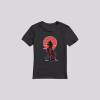 Cat and Moon t-shirt