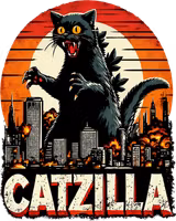 Catzilla t-shirt