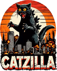 Catzilla t-shirt