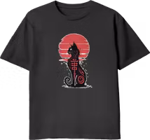 Cat and Moon t-shirt