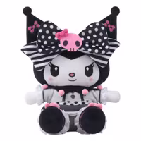 Sanrio Hello Kitty Plushie - Kuromi pink Black 22 cm