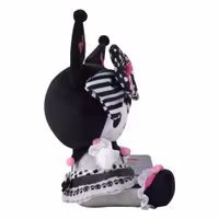 Sanrio Hello Kitty Plushie - Kuromi pink Black 22 cm