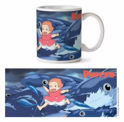 Studio Ghibli mugg - Ponyo waves