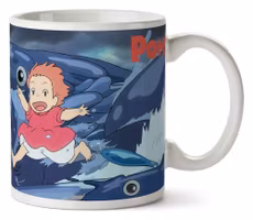 Studio Ghibli mugg - Ponyo waves