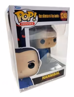 The Silence of the Lambs POP! staty - Hannibal w/ Knife and Fork 9 cm - 1248
