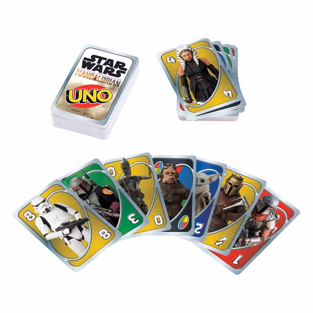 Uno kortspel - Star Wars - Mandalorian
