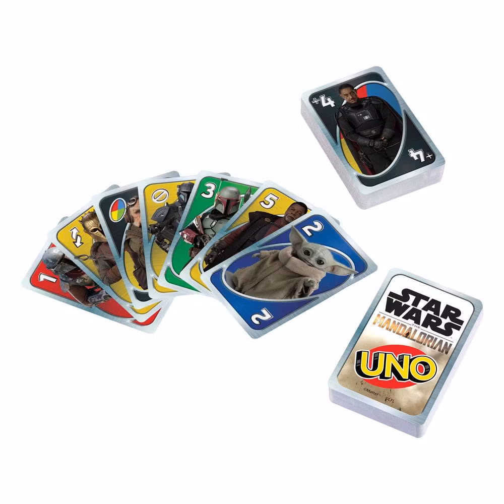Uno kortspel - Star Wars - Mandalorian