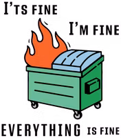 Dumpster Fire t-shirt