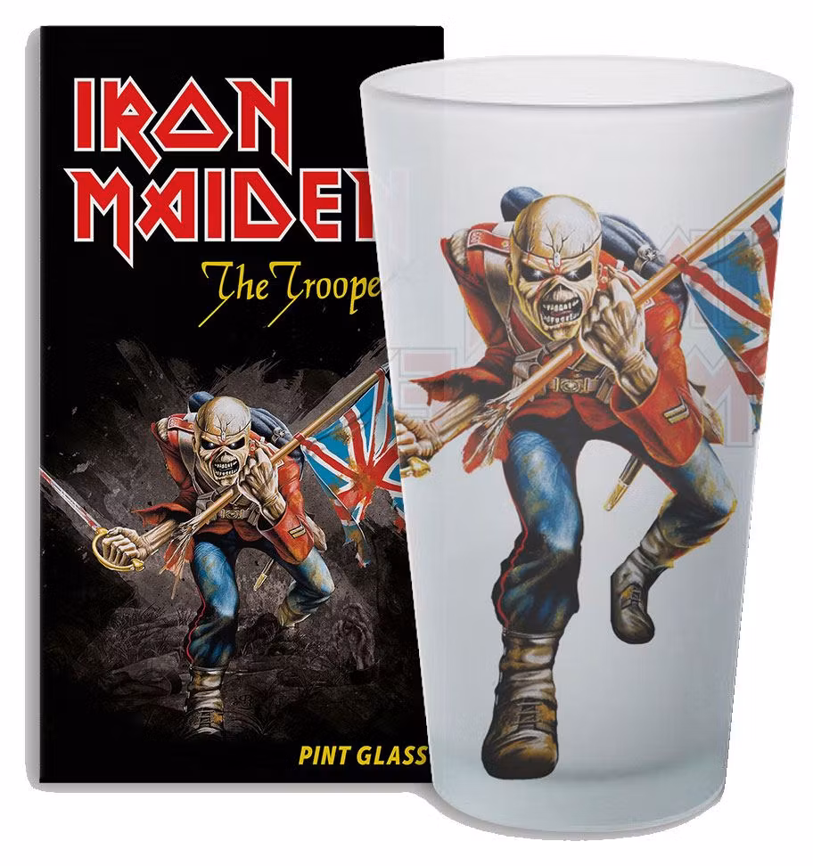 Dricksglas - Iron Maiden - The Trooper