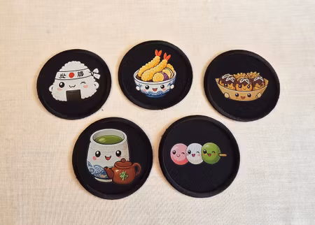 Tygmärke - Kawaii Japanese foods