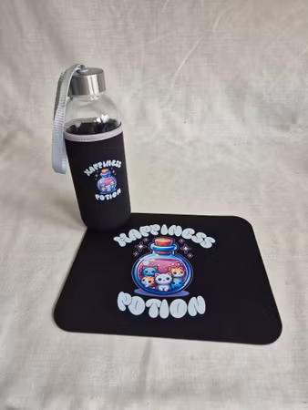 Happiness Potion – Musmatta & Glasflaska