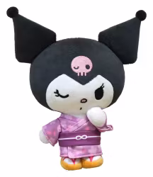 Kuromi Plushie - Kimono Version 22 cm
