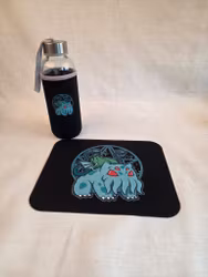 Bulbasaur – Musmatta & Glasflaska