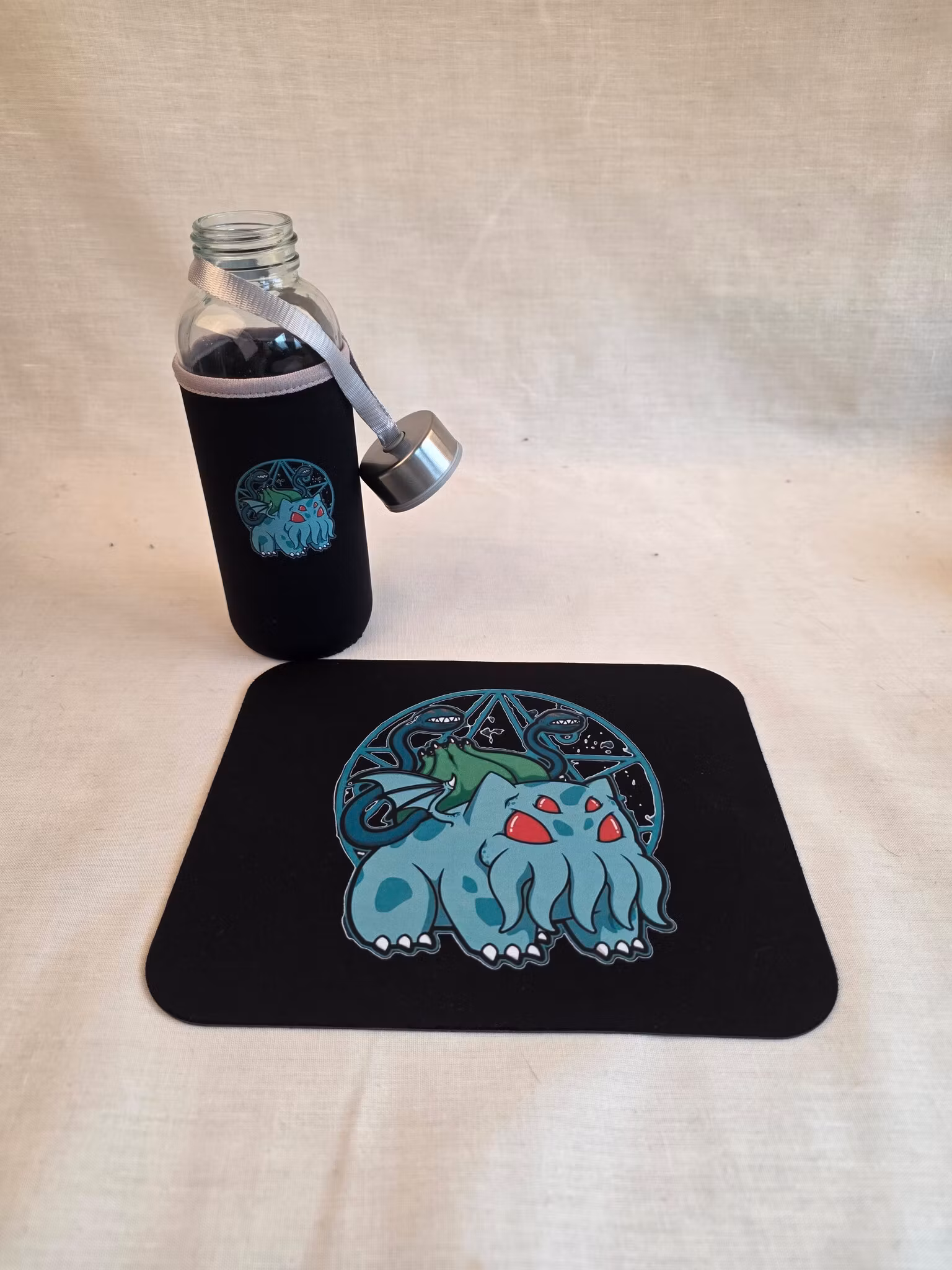 Bulbasaur – Musmatta & Glasflaska