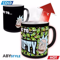 Rick & Morty Mugg - Heat Change - Get Schwifty