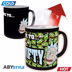 Rick & Morty Mugg - Heat Change - Get Schwifty