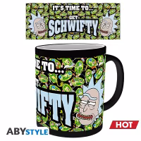 Rick & Morty Mugg - Heat Change - Get Schwifty