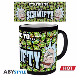 Rick & Morty Mugg - Heat Change - Get Schwifty