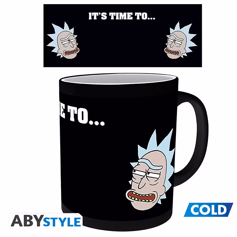 Rick & Morty Mugg - Heat Change - Get Schwifty