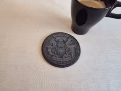 Viking mjöd – skiffer glasunderlägg
