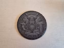 Viking mjöd – skiffer glasunderlägg