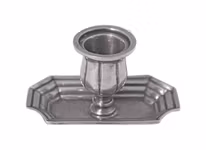 Liten ljusstake i tenn från Munka Tenn