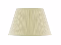 Lampskärm, oval 28 cm, antikvit, polyester