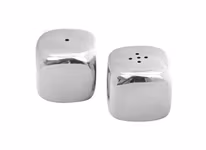 Salt och pepparströare i kubform med härlig vikt