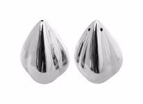 Salt och pepparströare i droppform, NYSILVER