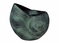 Skål i form av snäcka, 16 cm