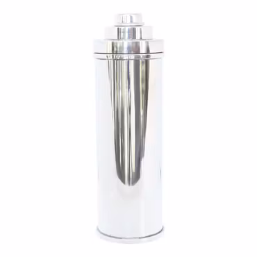 Munka Tenn, cocktailshaker i tenn, i stram 30-tals inspirerad  design