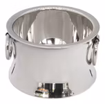 Vinkylare alt salladsskål i rostfritt stål, diameter 28 cm, höjd 14 cm