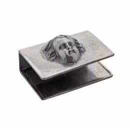 Munka Tenn, tändsticksfodral Florens, i tenn för mindre ask