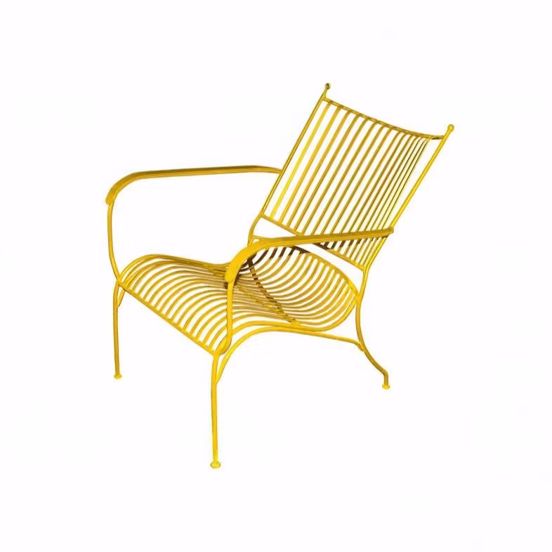 Mr Fredrik, vilstol i smide, SOLGUL