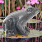 Brunnenfrosch sitzend - klein