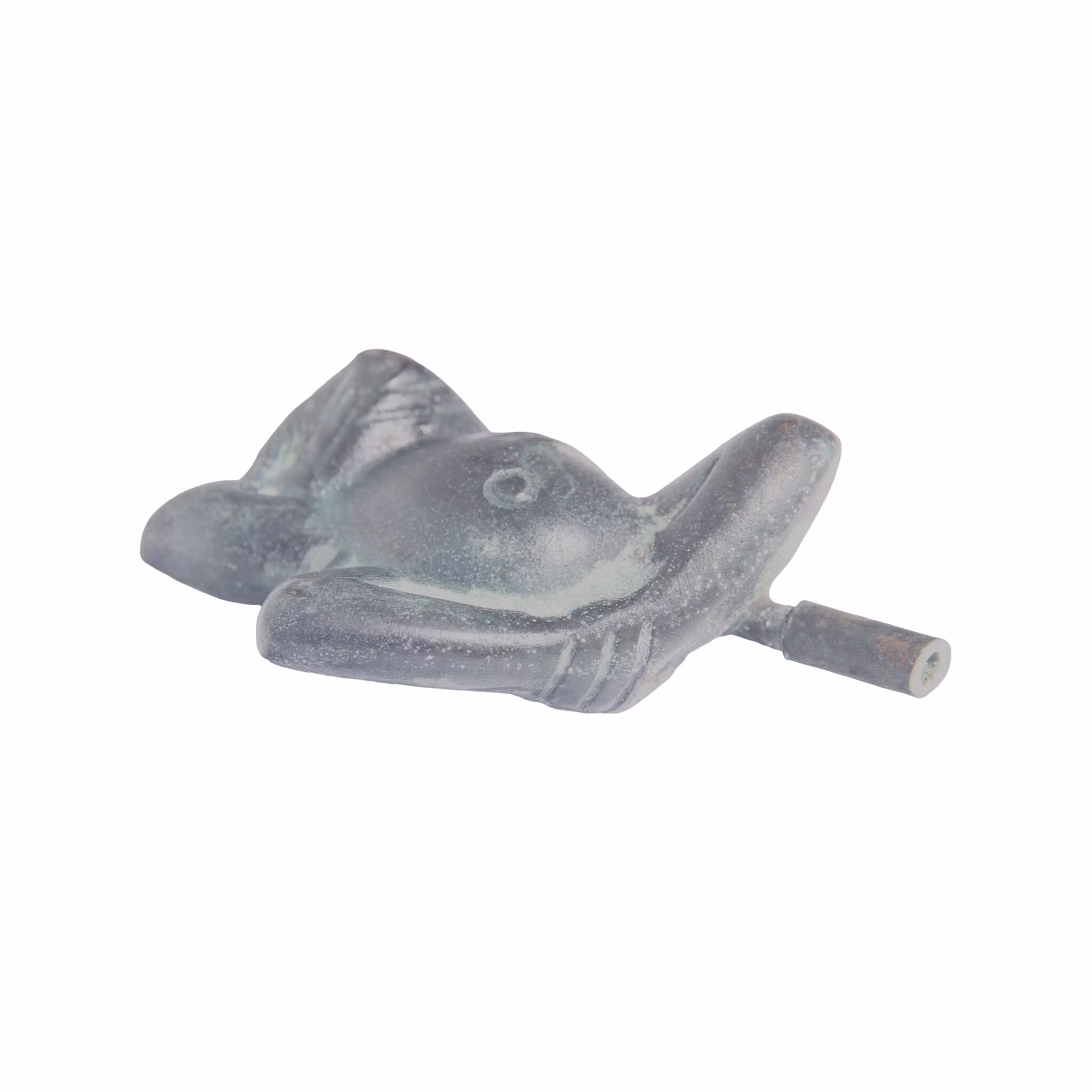Mr Fredrik Brunnen paket mit Brunnen frosch in Bronze, 06 cm, Pumpe, Kerze, Schlauch, inkl. Versand