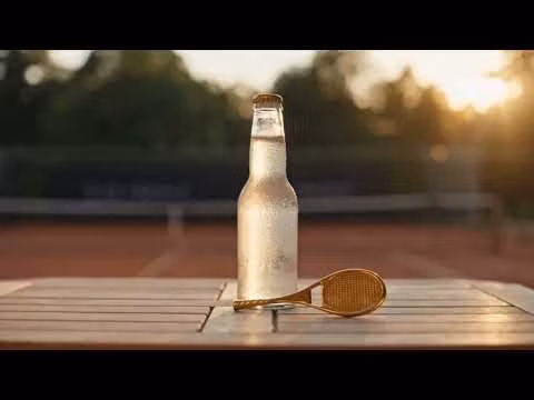 Gusums Messing, flasköppnare / kapsylöppnare i form av tennisracket i ren mässing